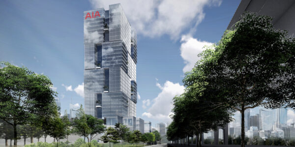 AIA East Gateway-Perspective