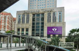 Exchange Tower - Sky Bridge Connection To BTS Asok Station