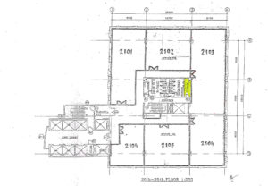 Millennia Tower Typical Subdivided Floor Plan