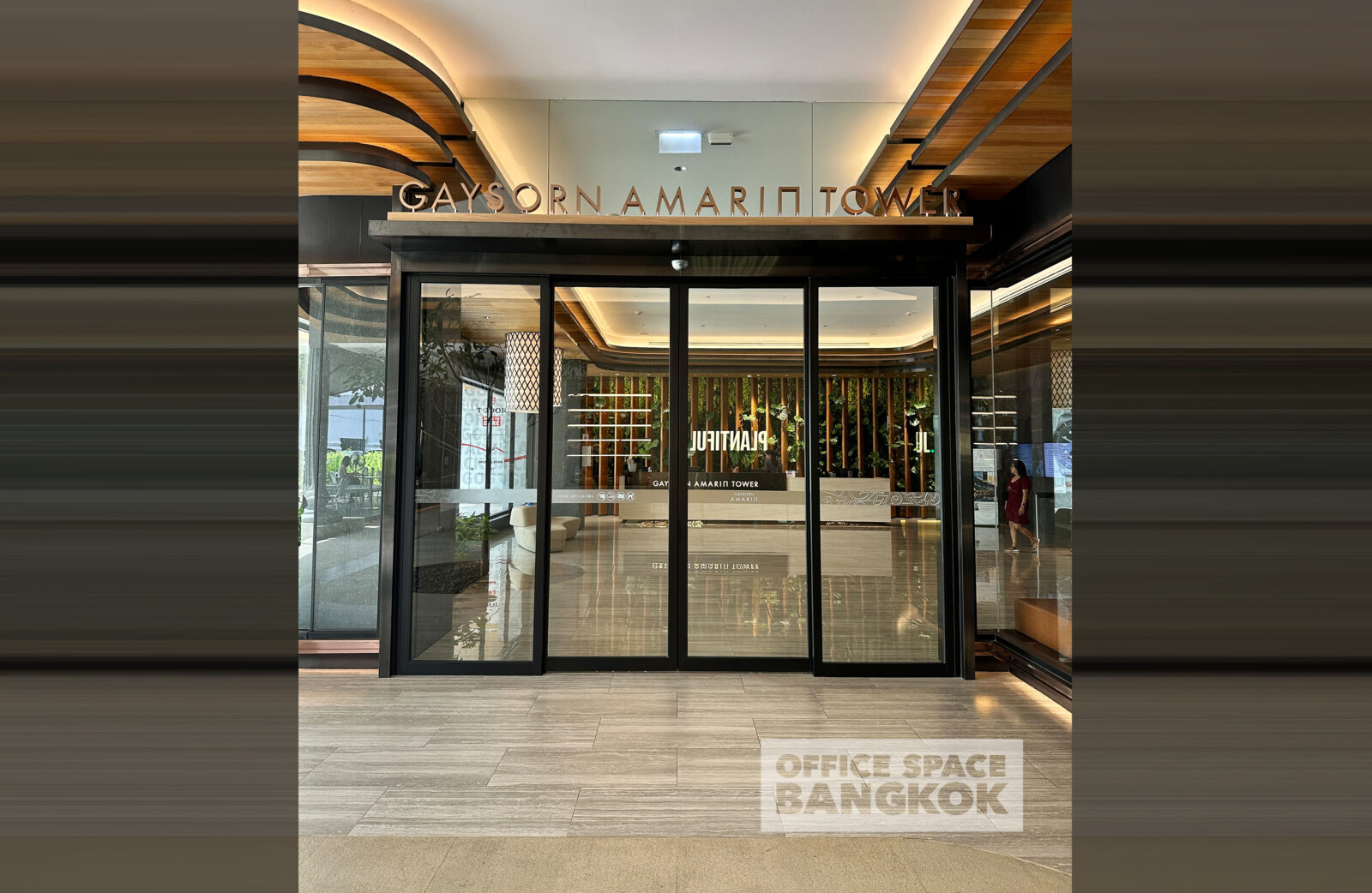 Gaysorn Amarin - Office Entrance - OSBKK - Office Space BangkokOSBKK ...