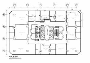 Le Concorde Tower Typical Subdivided Floor Plan