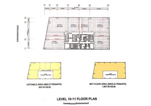 Metropolis Typical Subdivided Floor Plan