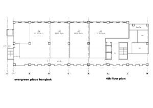 Evergreen Place Empire Tower Typical Subdivided Floor Plan