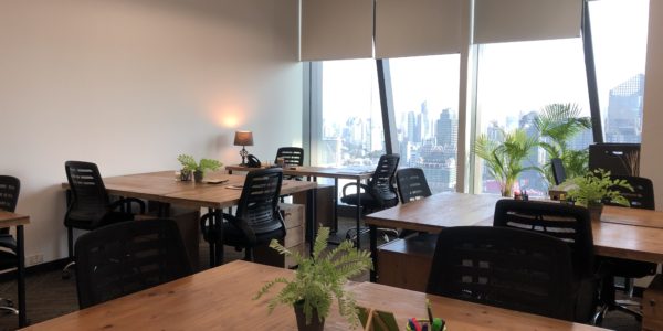 Fully furnished office for rent in Rama 9