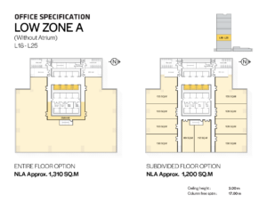 One City Centre - Floor Plan