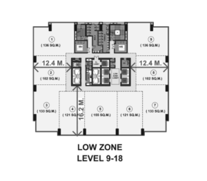 Kronos Sathorn Tower-Floor Plan