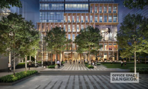 Park Silom is a new mixed-use office building in the heart of Silom Road.