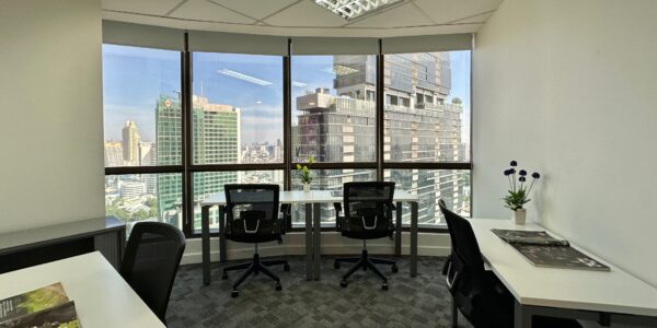 Fully Furnished Office For Rent Near BTS Surasak